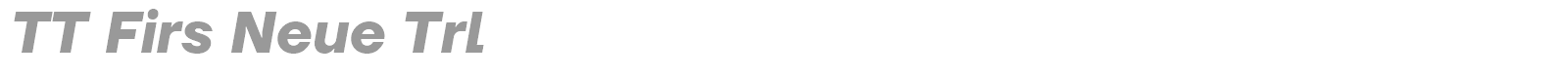 TT Firs Neue font preview